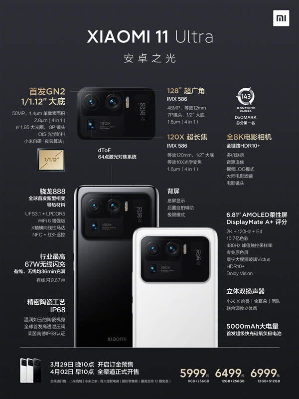 2021小米春季新品发布会6款新品价格是多少? 从229元到6999元不等_手机资讯_手机学院_本站