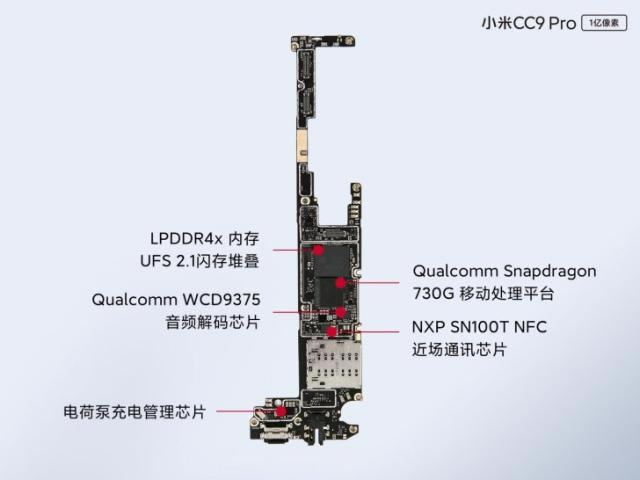 小米CC9 Pro内部做工如何 官方拆解小米CC9 Pro内部结构_手机评测_手机学院_本站